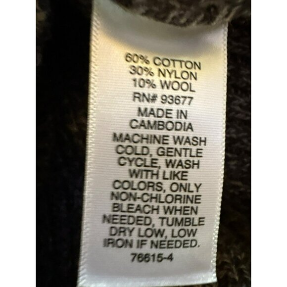 NWT Mutual Weave Men's Turtleneck Knit Cotton/Nylon/Wool Blend Sweater Size XXL - Picture 4 of 7